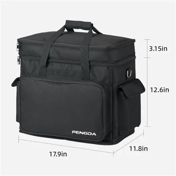 2 Layer Sewing Machine Case with Adjustable Shoulder Strap Sewing - Picture 2 of 7